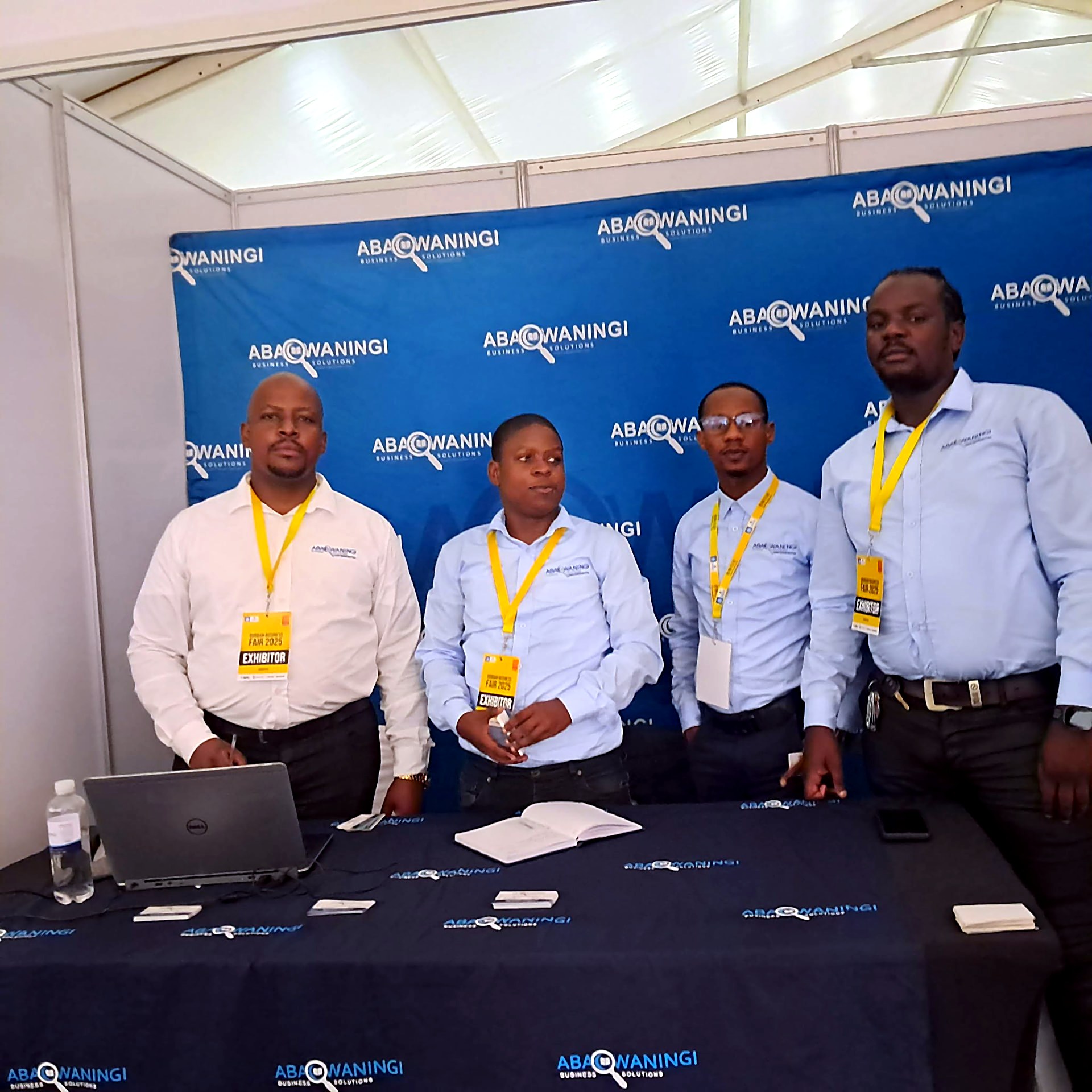 The Abacwaningi team at the Durban Business Fair 2025